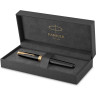 Ручка роллер PARKER SONNET CORE T539 LAQBLACK GT F 1931496